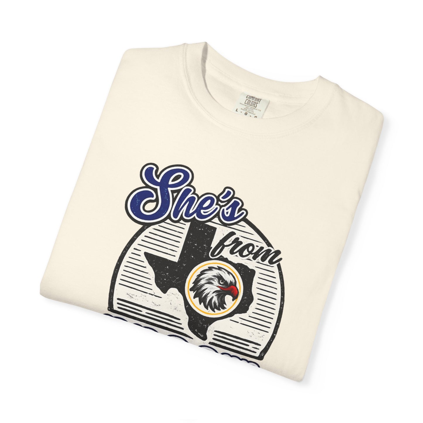 She's From Brock I Can Tell Tee | Comfort Colors Game Day Shirt