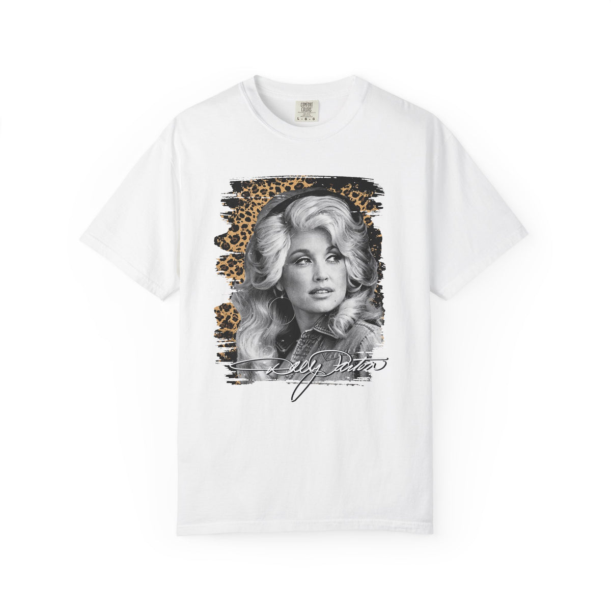 Dolly Tribute Signature T-Shirt, Vintage Portrait
