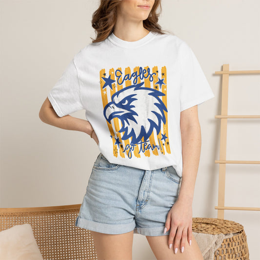Eagles Go Team T-Shirt | Comfort Colors Fan Tee