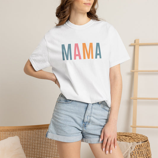 Mama Colorblock T-Shirt
