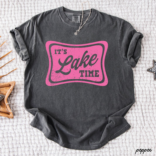 Lake Time Tee *16 Colors (S-3X)