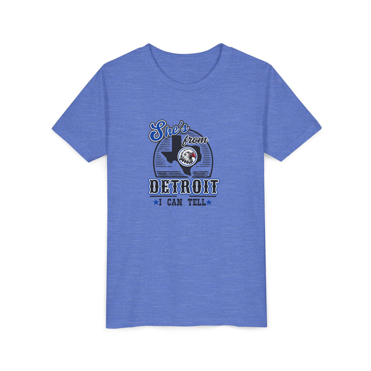 Detroit Eagles Youth Tee – Vintage Graphic Kids Shirt