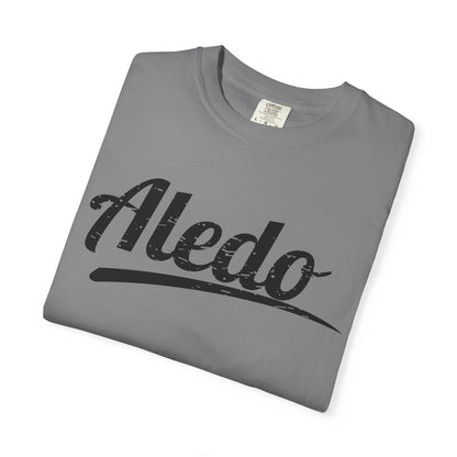 Aledo Bearcats Distressed Signature Tee – Game Day Mom Spirit Shirt