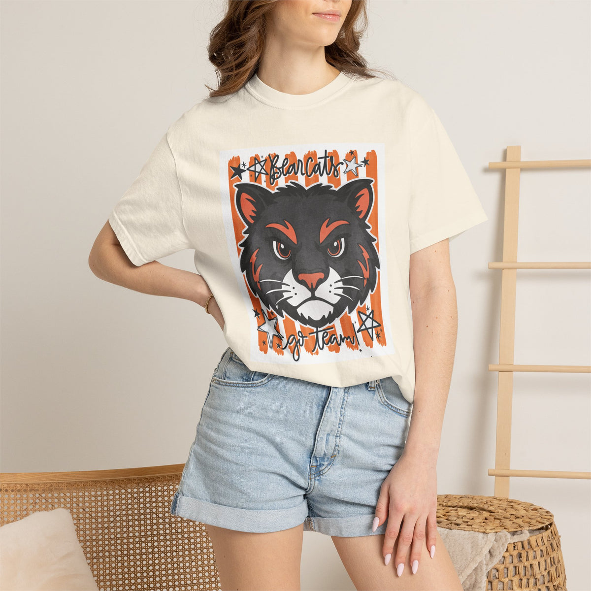 Aledo Bearcats School Spirit T-Shirt | Comfort Colors Game Day Tee