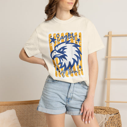 Eagles Go Team T-Shirt | Comfort Colors Fan Tee
