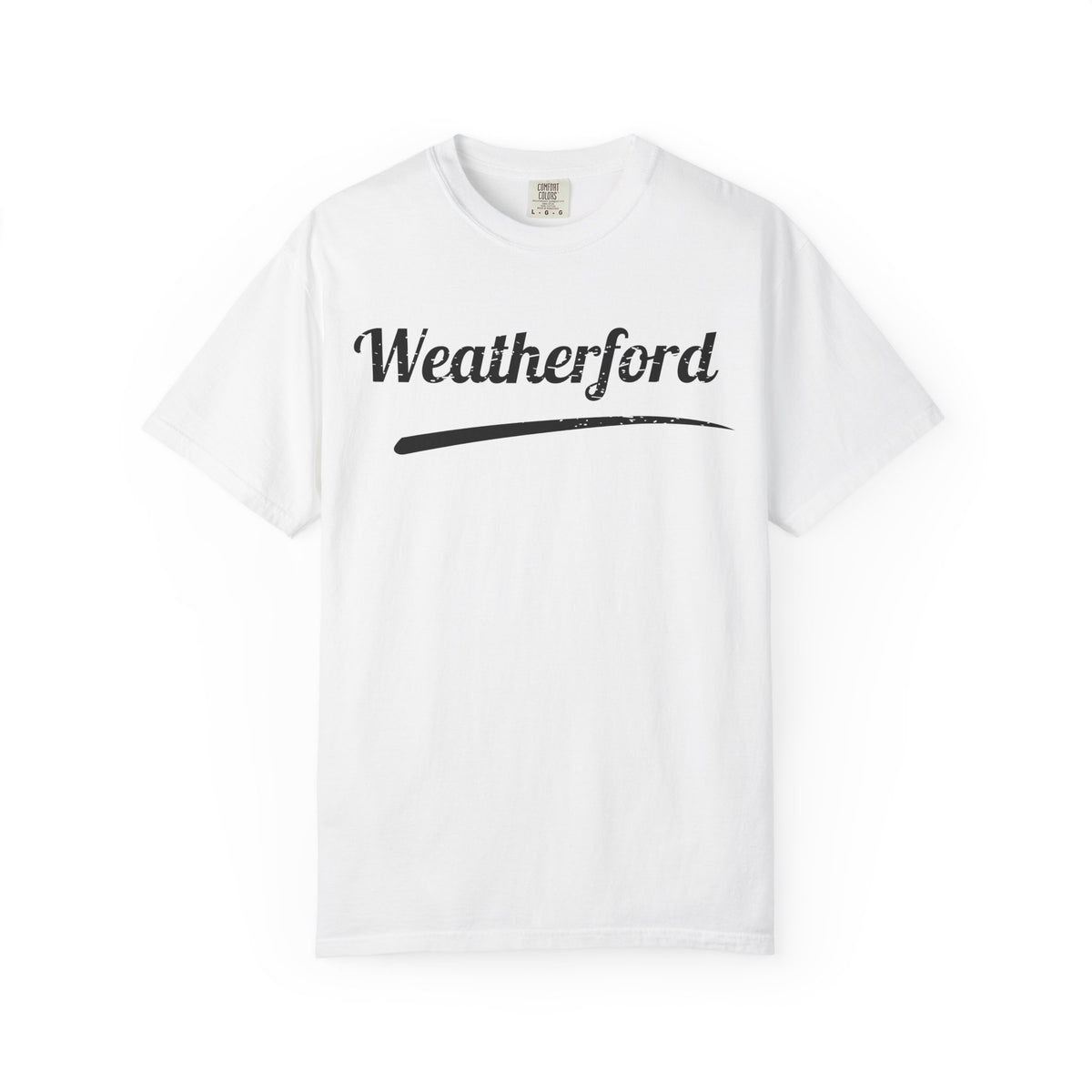 Weatherford Roos Distressed Signature Tee – Game Day Mom Spirit Shirt