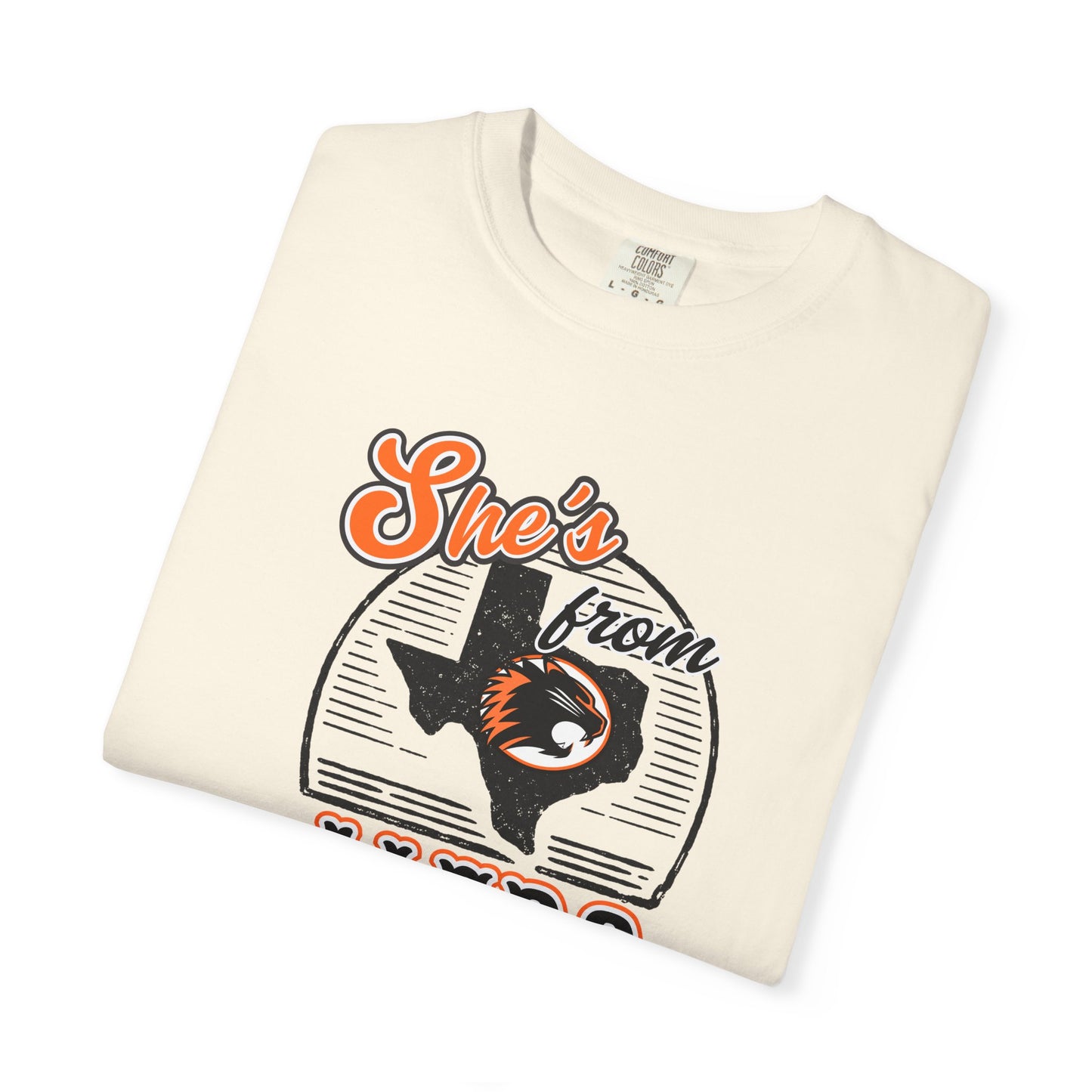 She's From Aledo I Can Tell School Spirit T-Shirt