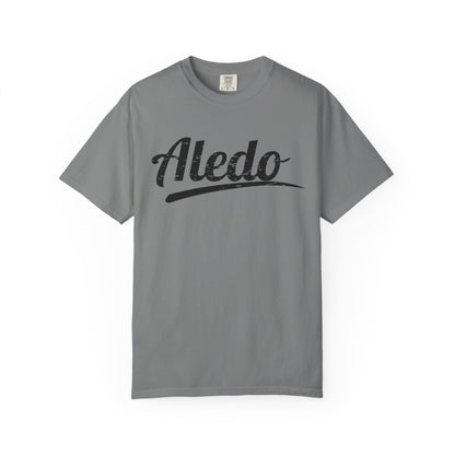 Aledo Bearcats Distressed Signature Tee – Game Day Mom Spirit Shirt