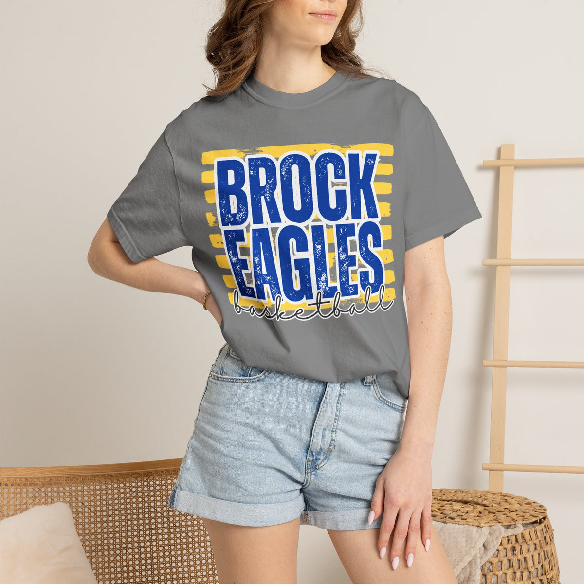 Brock Eagles Basketball School T-Shirt