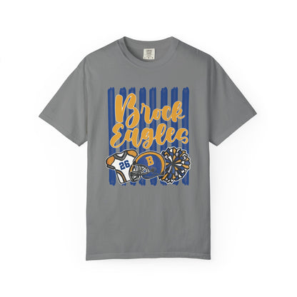 Brock Eagles Cheer Football School Spirit T-Shirt