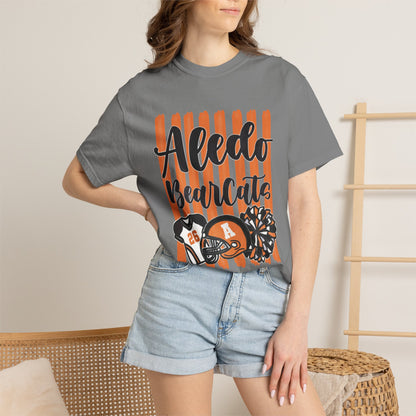 Aledo Bearcats Cheer Football School Spirit T-Shirt