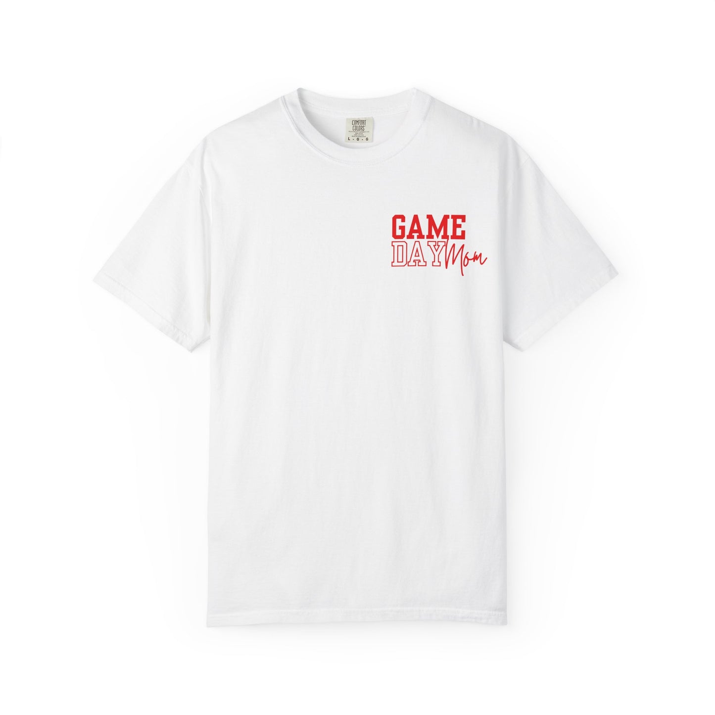 T-Shirt — 'Game Day Mama' Minimalist Chest Logo Shirt