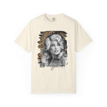 Dolly Tribute Signature T-Shirt, Vintage Portrait