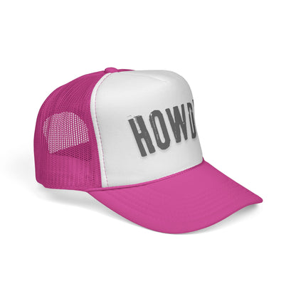 Howdy Country Western Texas Trucker Cap