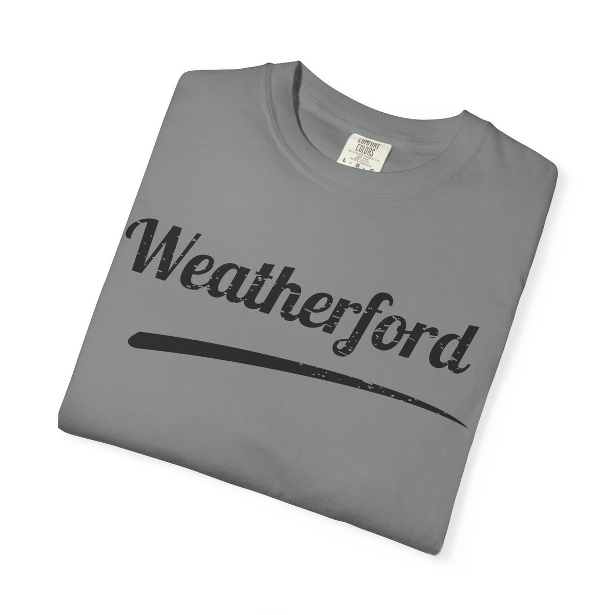 Weatherford Roos Distressed Signature Tee – Game Day Mom Spirit Shirt