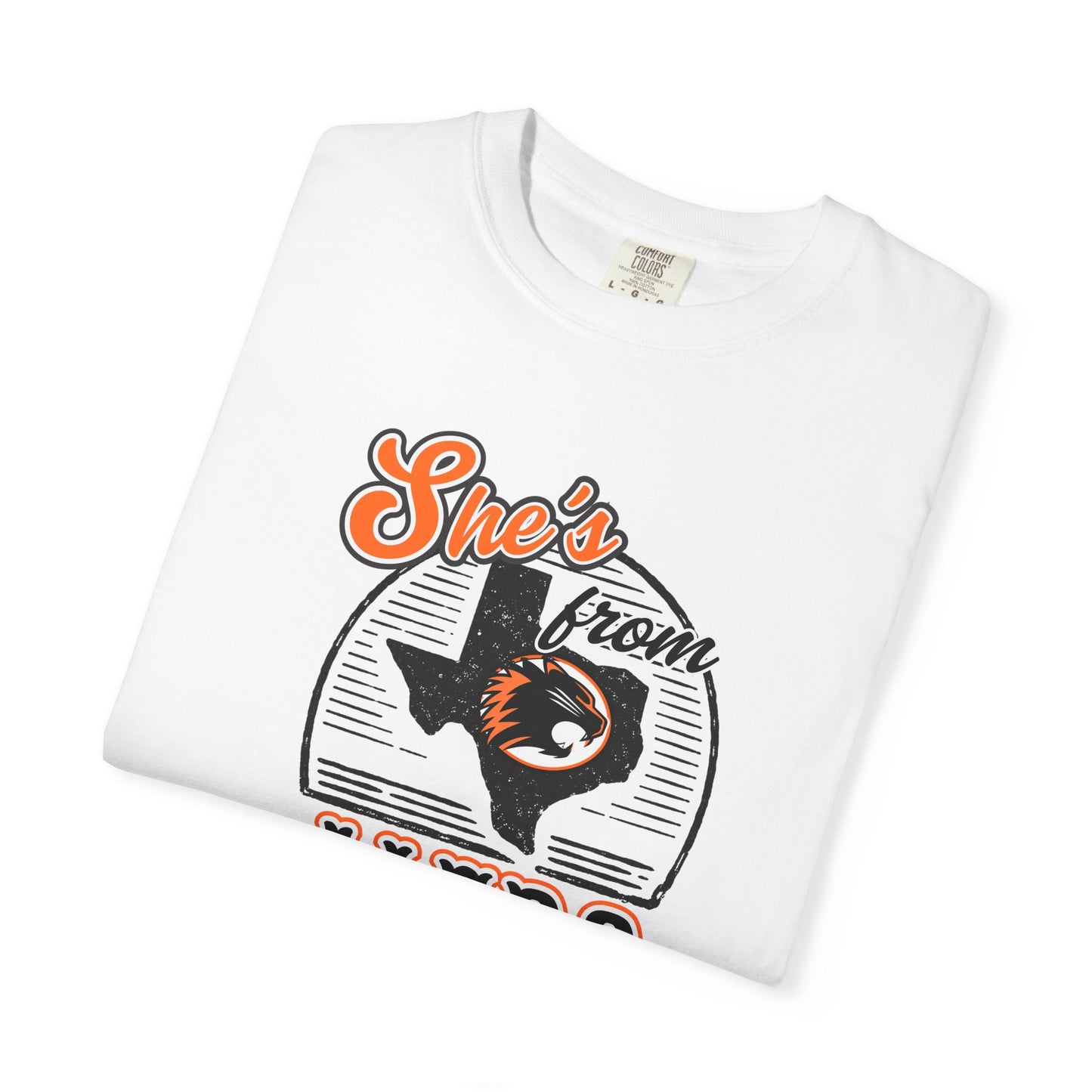 She's From Aledo I Can Tell School Spirit T-Shirt