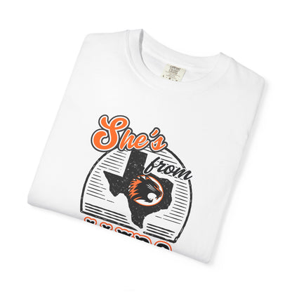 She's From Aledo I Can Tell School Spirit T-Shirt