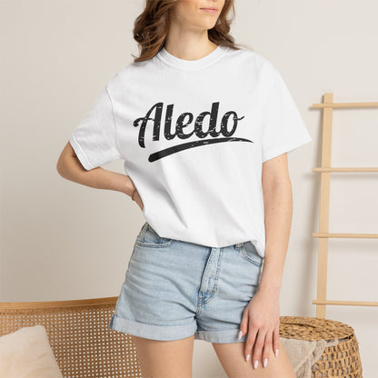 Aledo Bearcats Distressed Signature Tee – Game Day Mom Spirit Shirt