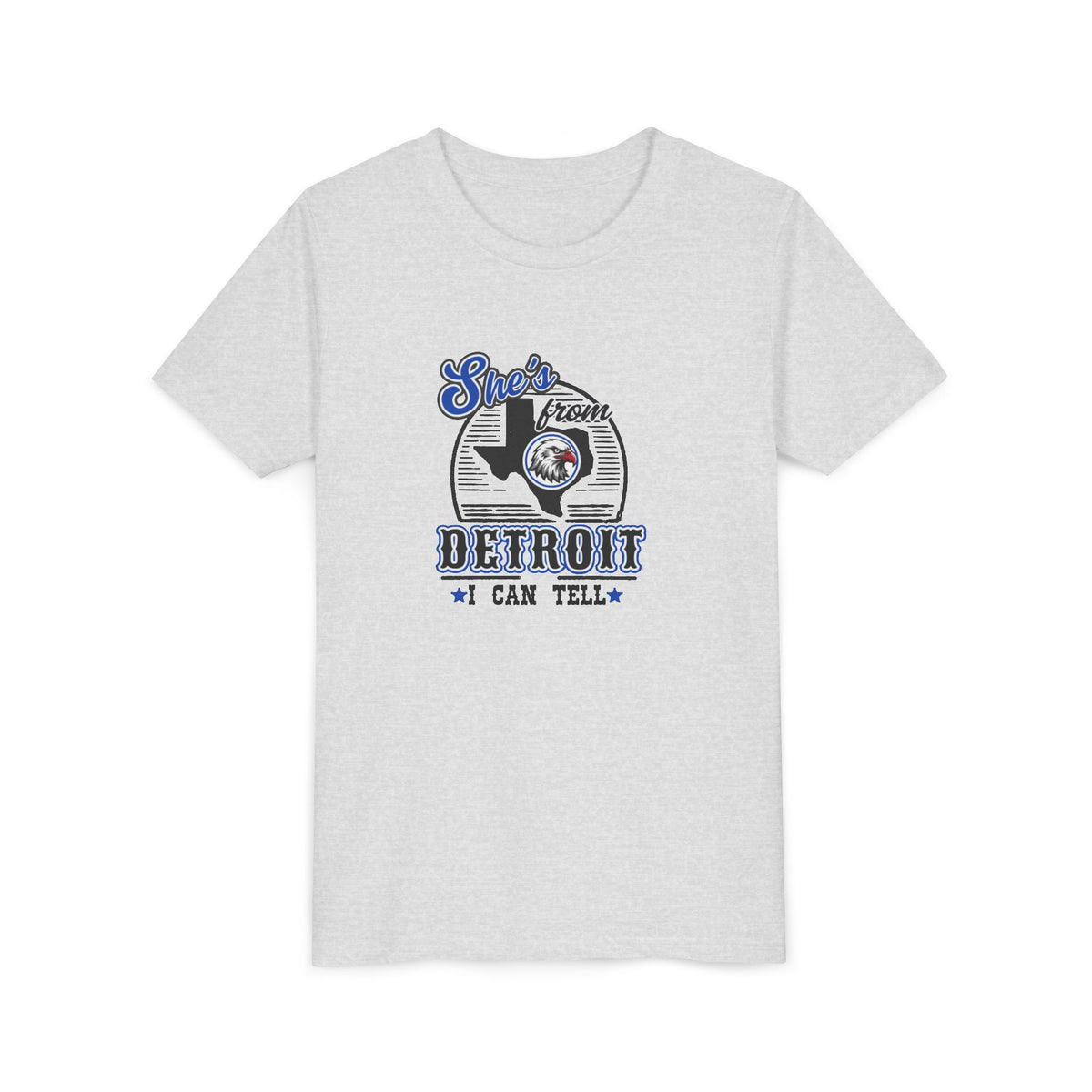 Detroit Eagles Youth Tee – Vintage Graphic Kids Shirt