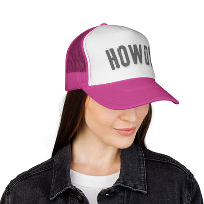 Howdy Country Western Texas Trucker Cap