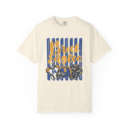 Brock Eagles Cheer Football School Spirit T-Shirt