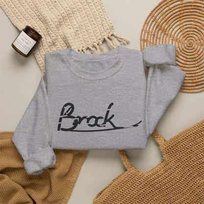 Brock Crewneck Sweatshirt — Classic Script Town Pride Pullover