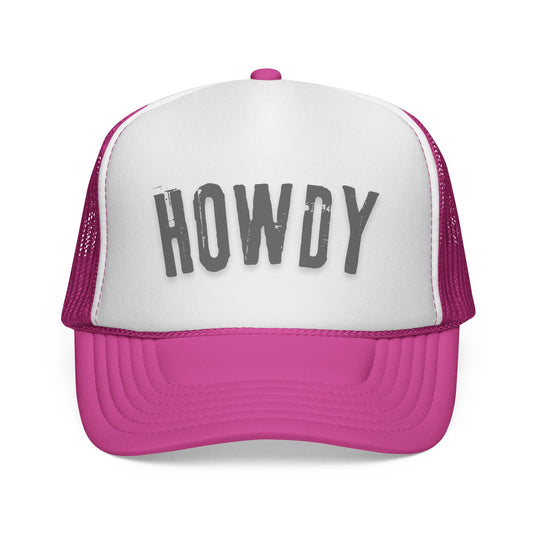 Howdy Country Western Texas Trucker Cap