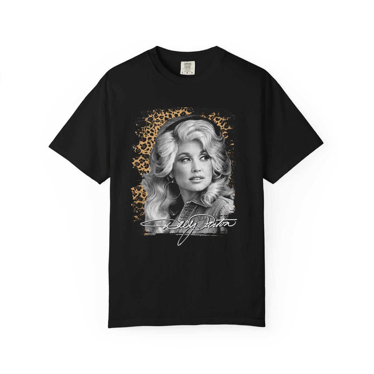Dolly Tribute Signature T-Shirt, Vintage Portrait