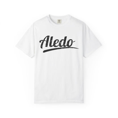 Aledo Bearcats Distressed Signature Tee – Game Day Mom Spirit Shirt