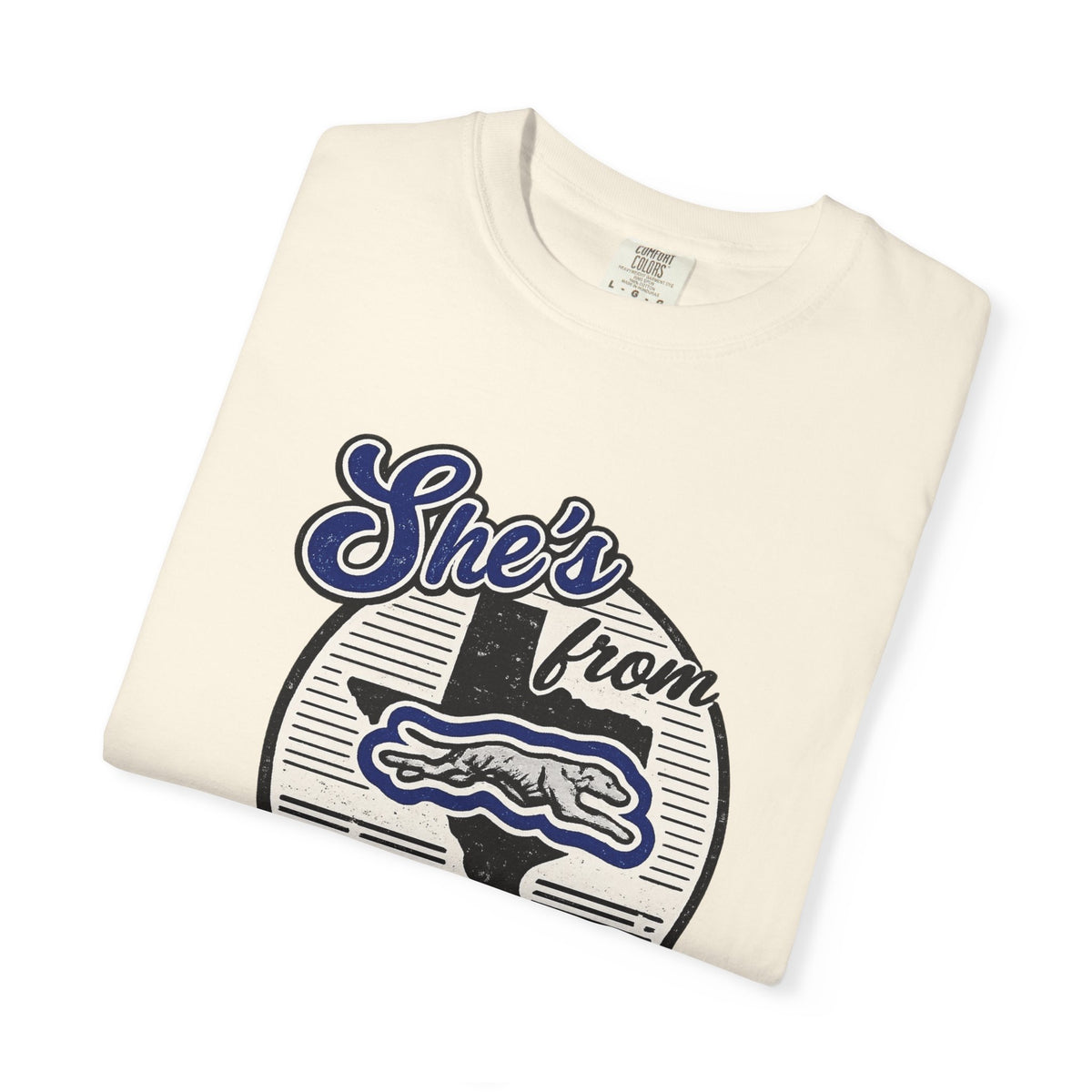 She's From Peaster I Can Tell Tee | Comfort Colors Game Day Shirt