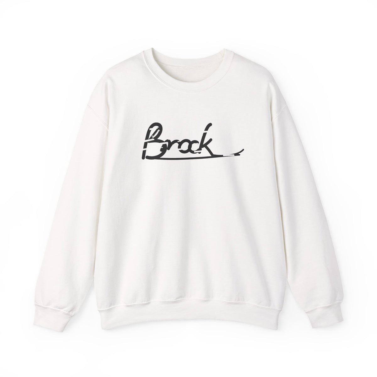 Brock Crewneck Sweatshirt — Classic Script Town Pride Pullover