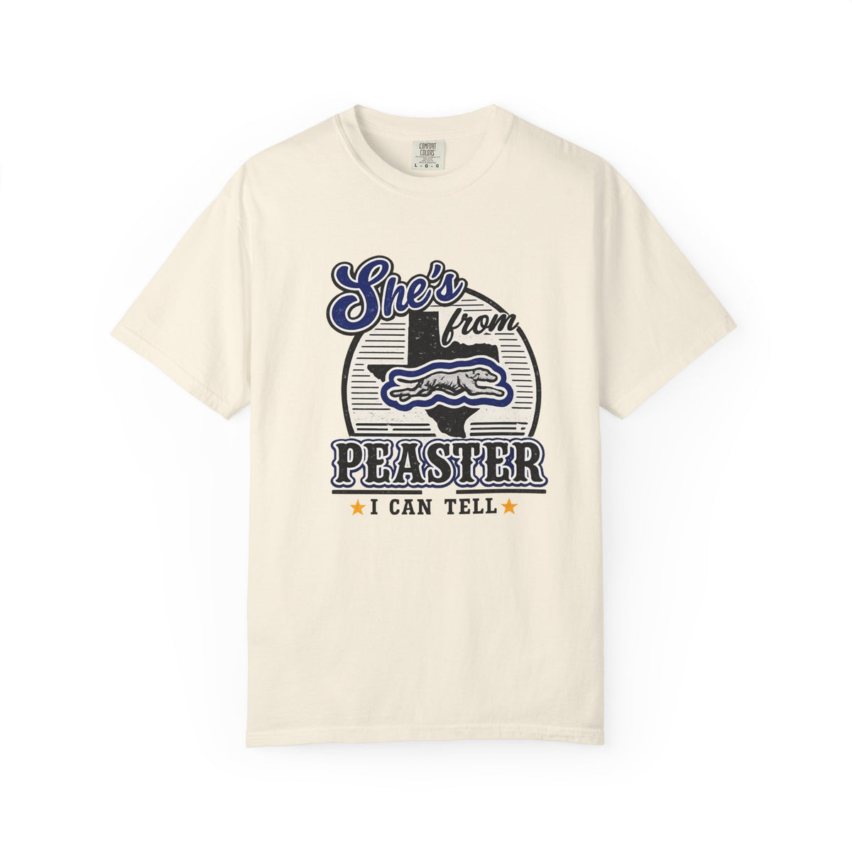 She's From Peaster I Can Tell Tee | Comfort Colors Game Day Shirt