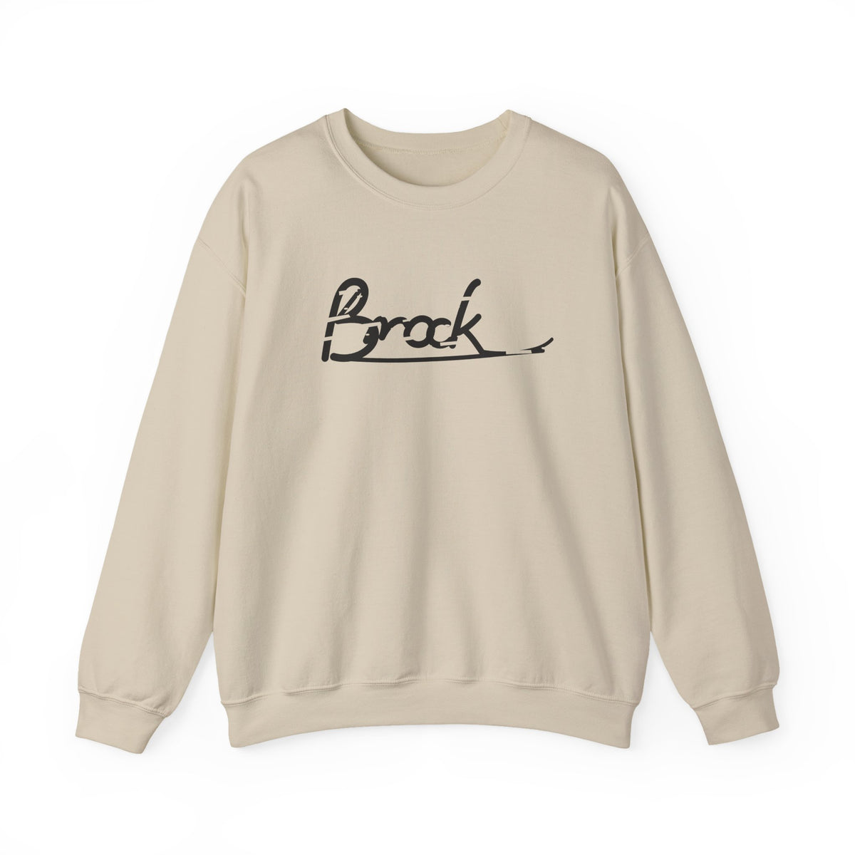 Brock Crewneck Sweatshirt — Classic Script Town Pride Pullover