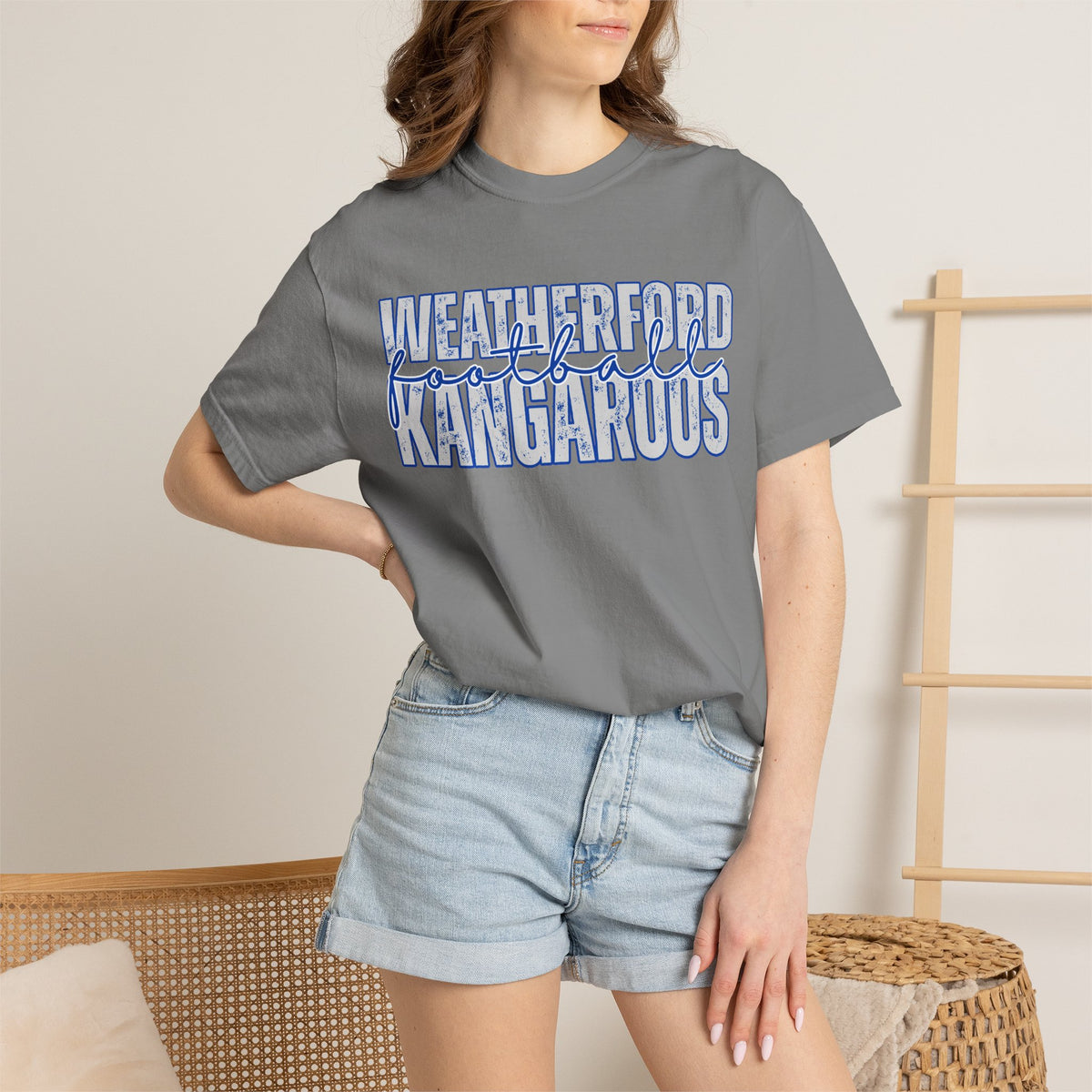 Weatherford Roos Football School Spirit T-Shirt