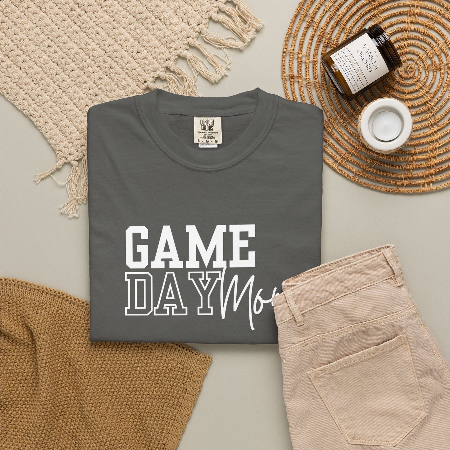 Game Day Mom T-Shirt — Simple Graphic Sports Mom Tee