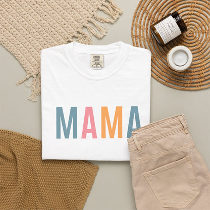 Mama Colorblock T-Shirt