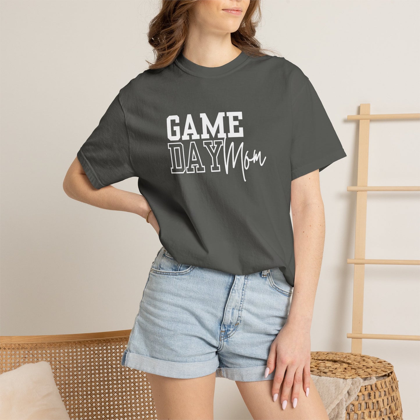 Game Day Mom T-Shirt — Simple Graphic Sports Mom Tee