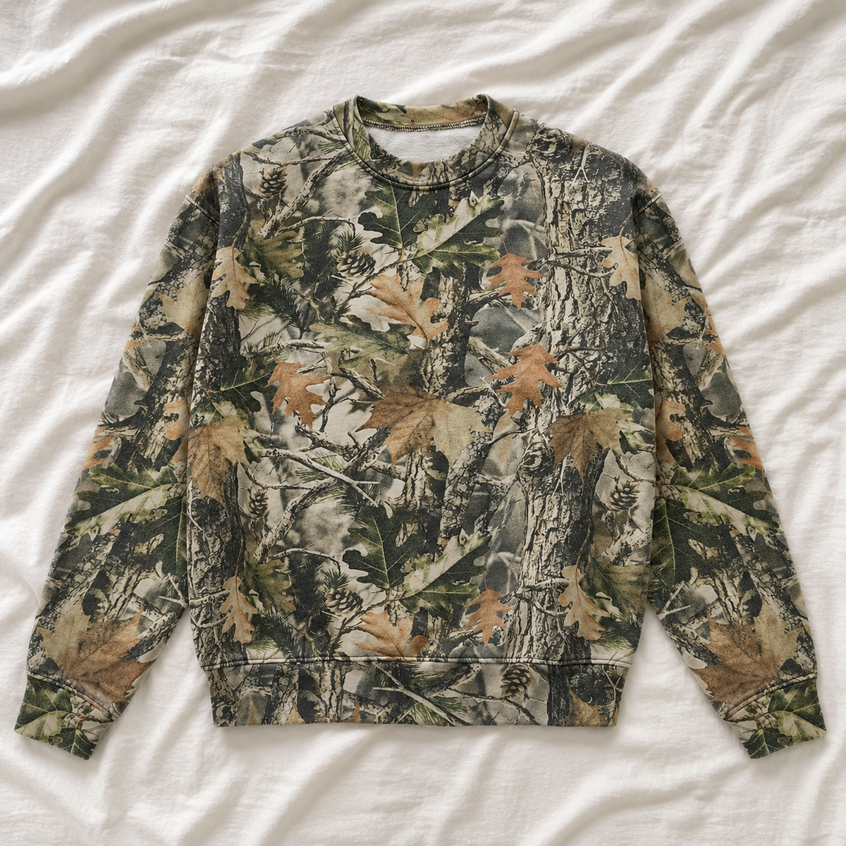 Camo Cursive Game Day Sweatshirt *CAMO (S-3X)