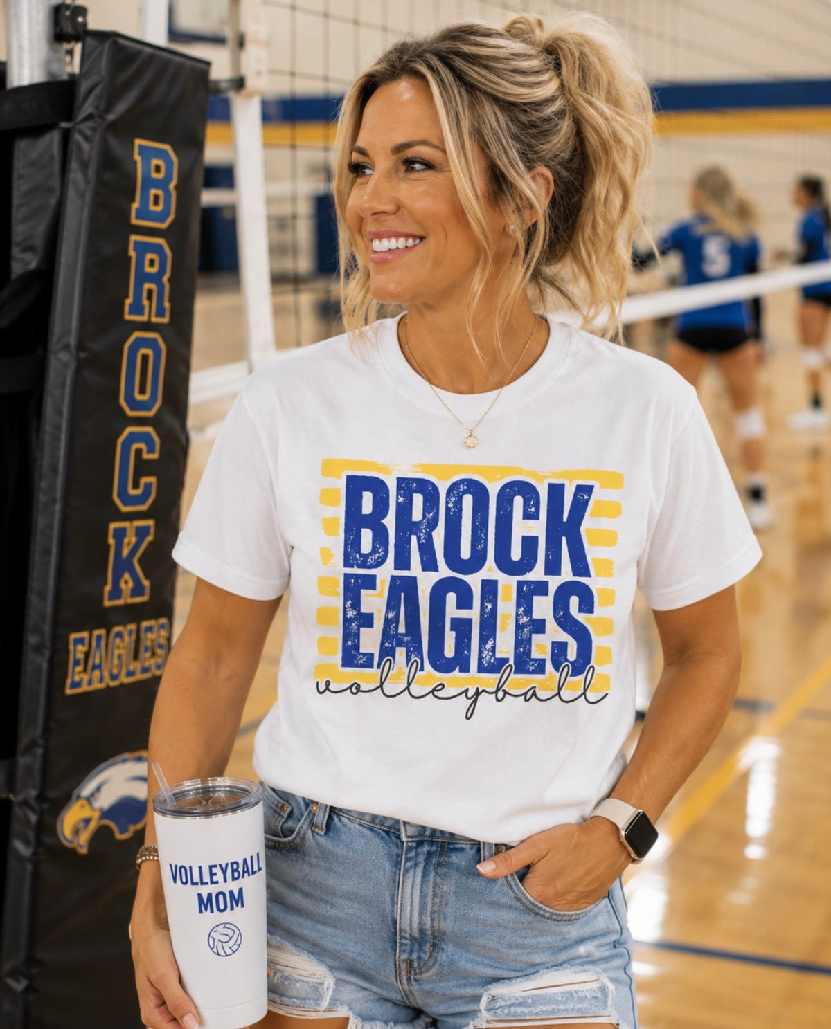 Brock Eagles Volleyball School T-Shirt