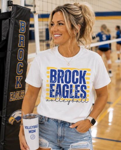 Brock Eagles Volleyball School T-Shirt