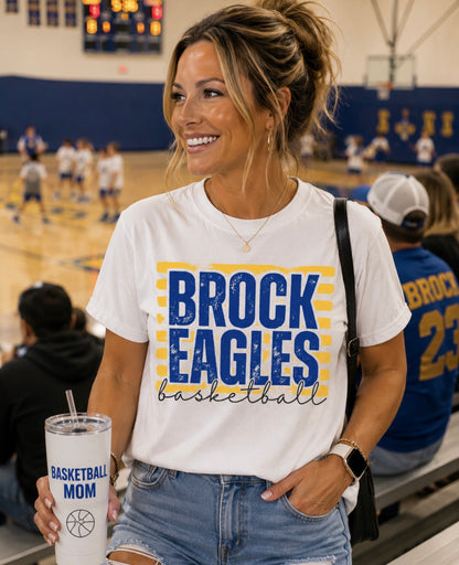 Brock Eagles Basketball School T-Shirt