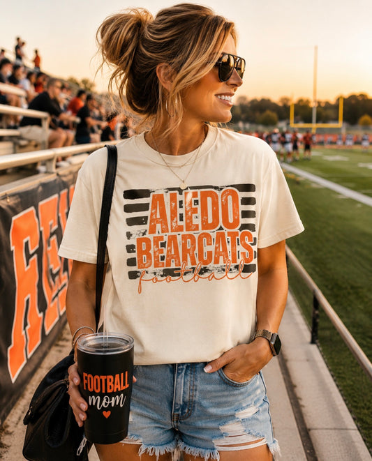 Aledo Bearcats Football School T-Shirt — Aledo Bearcats Spirit Tee