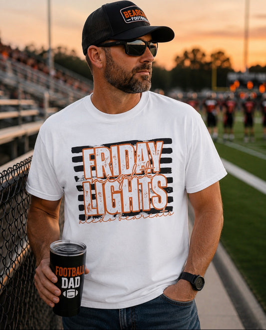 Aledo Bearcats Friday Night Lights School T-Shirt — Aledo Bearcats Spirit Tee