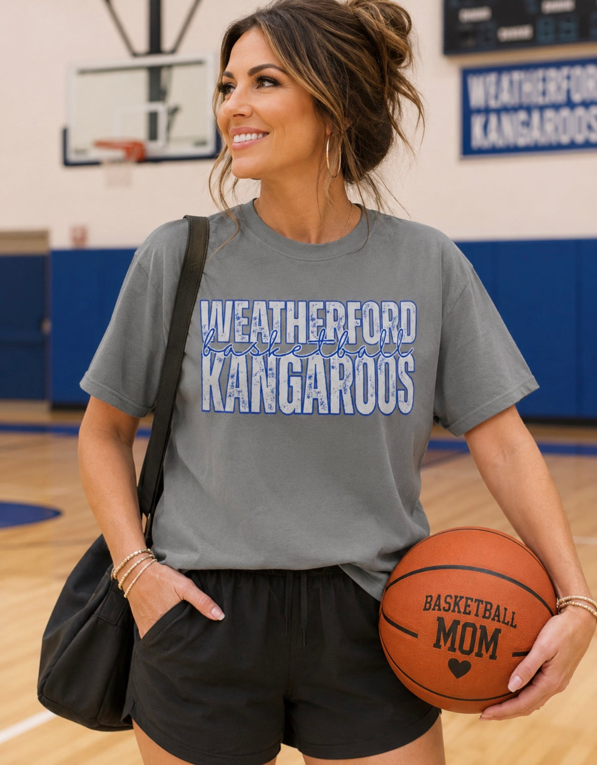 Weatherford Roos Basketball School T-Shirt