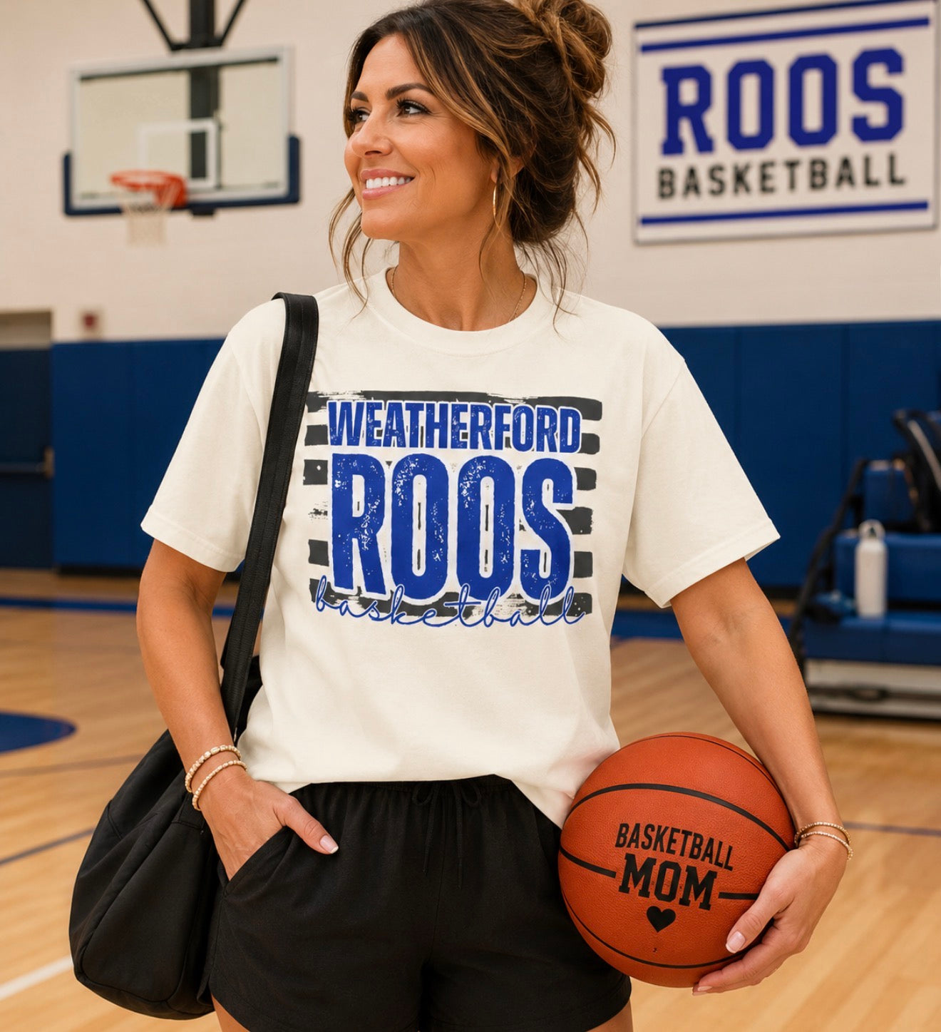 Weatherford Roos Basketball School T-Shirt