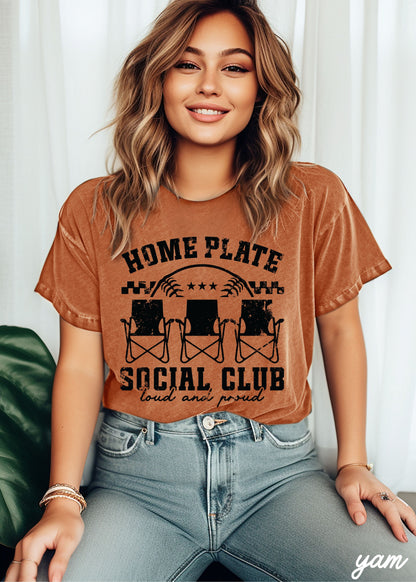 Home Plate Social Club Tee *17 Colors (S-3X) 1