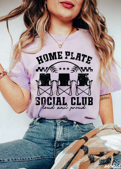 Home Plate Social Club Tee *17 Colors (S-3X) 1