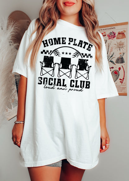 Home Plate Social Club Tee *17 Colors (S-3X) 1