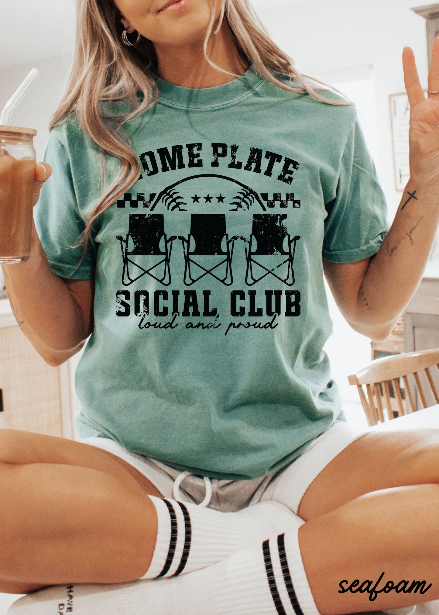 Home Plate Social Club Tee *17 Colors (S-3X) 1