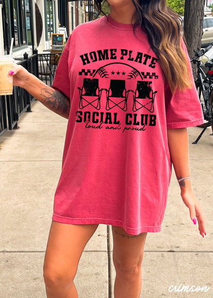 Home Plate Social Club Tee *17 Colors (S-3X) 1